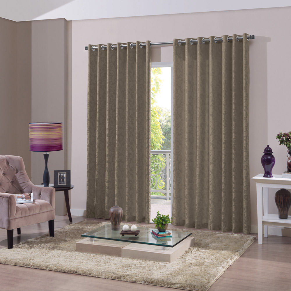 Cortina Para Sala Quarto R Stica Siena Arabesco 3 00m X 2 50 Cortina Para Sala Quarto R Stica Siena Arabesco 3 00m X 2 50
